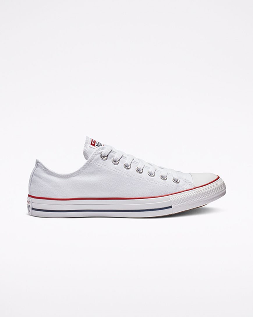 Men\'s Converse Chuck Taylor All Star Classic Low Top Shoes White | AU 98061V